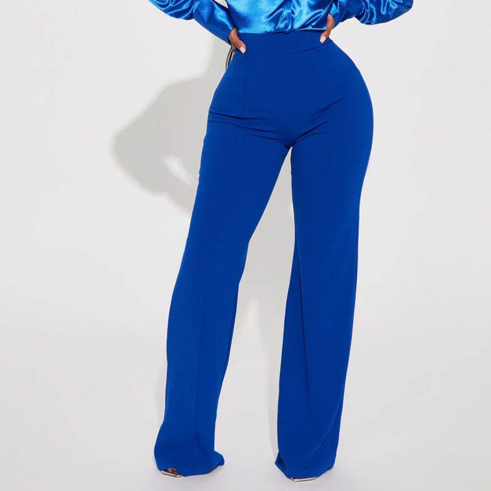 Fashion Nova Victoria High Waisted Dress Pants - Tall inseam
